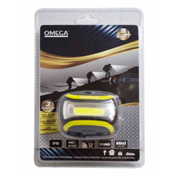 Torcia Da Testa 3W Cob Led Con Elastico. Fascio Di Luce - OMEGA precio