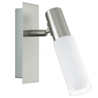 Barre per faretti E14, 9 W, nichel opaco, 16.5 x 70 x 3 cm [Classe di efficienza energetica A] - Eglo