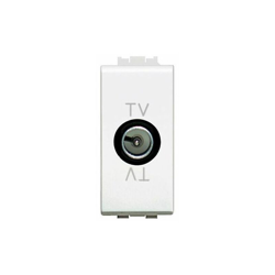 Modulo tv passante maschio compatibile matix coassiale bianco C2214 - DRIWEI características