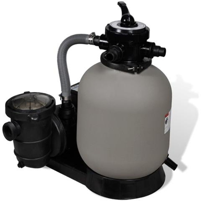 Pompa con Filtro a Sabbia 600 W 17000 l / h