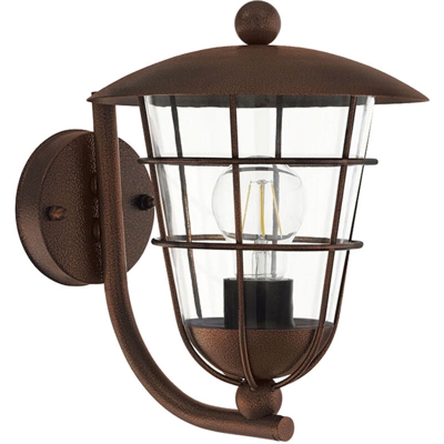 Eglo 94854 lampada da esterno, Argento [Classe di efficienza energetica D]