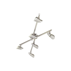 Maison 87938 lampada bianco e cromato parete 6 faretti - Eglo características