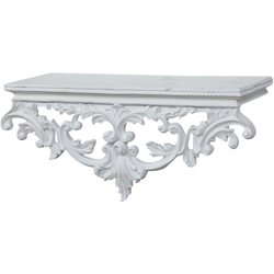 Mensola Scaffale da Parete in Resina un Ripiano a Muro Libreria Classica - BISCOTTINI en oferta