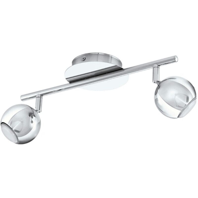 EGLO SANCHO 1 Faretto d'illuminazione da superficie Cromo GU10 LED 3 W A+ [Classe di efficienza energetica A+]