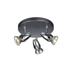 Massive - LOTUS Plafoniera cromo testa spot con tagli características