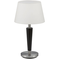Eglo RAINA E14 Marrone, Nichel, Bianco lampada da tavolo en oferta