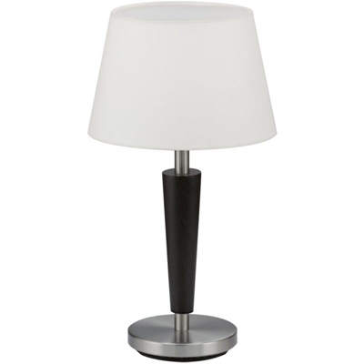 Eglo RAINA E14 Marrone, Nichel, Bianco lampada da tavolo