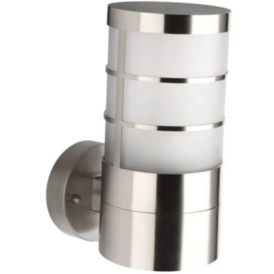 Massive - Calgary Calgary - Applique inox luce diffusa H. 23 cm