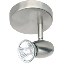 Applique faretto est ranex singolo spot acciaio satinato lampade gu10 lampadario precio