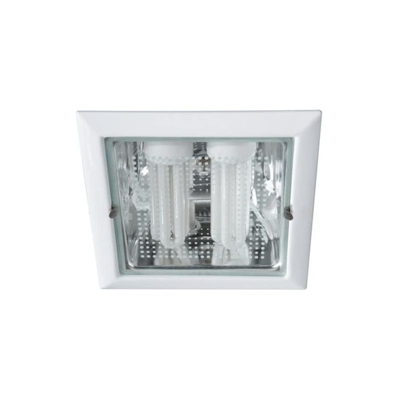 OCTO Quadrato Bianco E27 PLC - MASSIVE