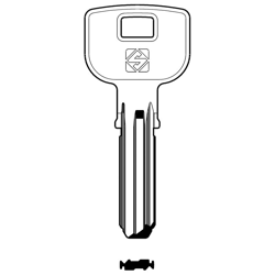 CHIAVI PUNZONATE TE9 OLC GR.6/2 - Silca en oferta