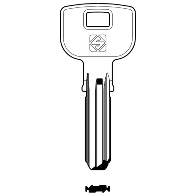 CHIAVI PUNZONATE TE9 OLC GR.6/2 - Silca