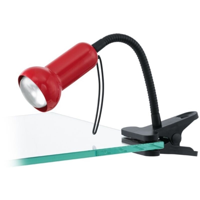 Eglo 81264 da lettura, metallo, E14, colore: nero