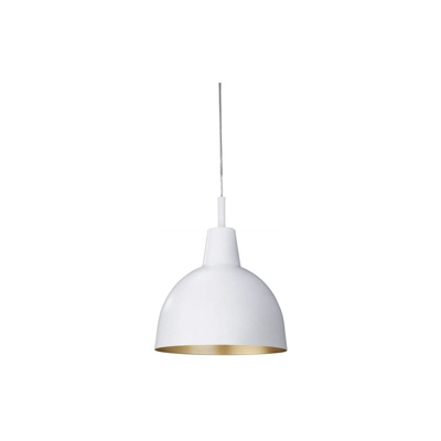 GRIPPI Cupola bianca interno smaltato oro diam. 25 - MASSIVE