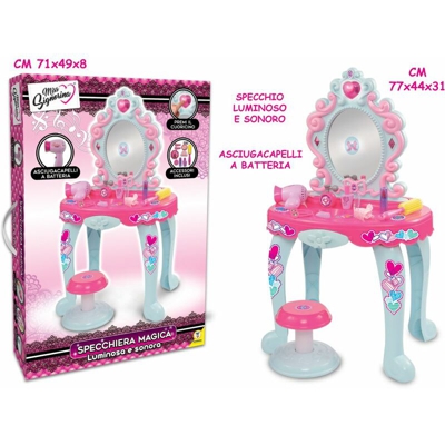 Specchiera Con Luci E Suoni Con Phon A Batteria Miss Signori - BIGHOUSE IT