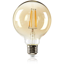 Lampada LED retrò a filamento E27 | G95 | 2,8 W | 200 lm NE550670425 - Nedis en oferta