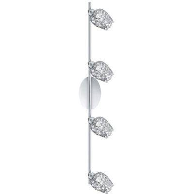 Figu Faretto d'illuminazione da superficie Cromo G9 33 W [Classe di efficienza energetica D] - Eglo