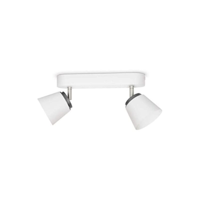 Dender Barra 2 Faretti LED, 2 x 4W, Bianco - Philips