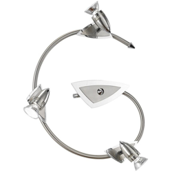 EGLO Wave Faretto d'illuminazione da superficie Cromo GU10 50 W D [Classe di efficienza energetica D] precio