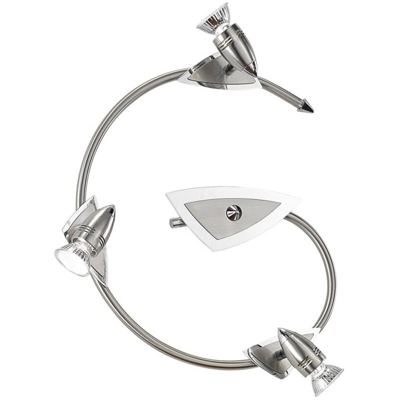 EGLO Wave Faretto d'illuminazione da superficie Cromo GU10 50 W D [Classe di efficienza energetica D]