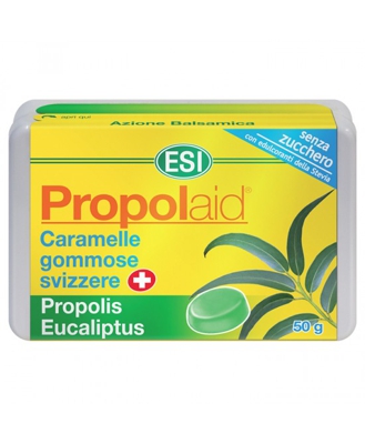 Esi Propolaid Caramelle Gommose Svizzere + Propolis Eucaliptus Senza Zucchero 50g