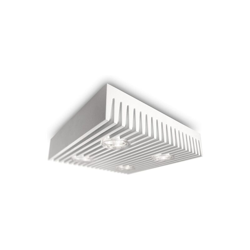 Spot metallo 4 luci bianco - largh. 21,2 cm - 4 High PowerLED 7,5W - PHILIPS precio