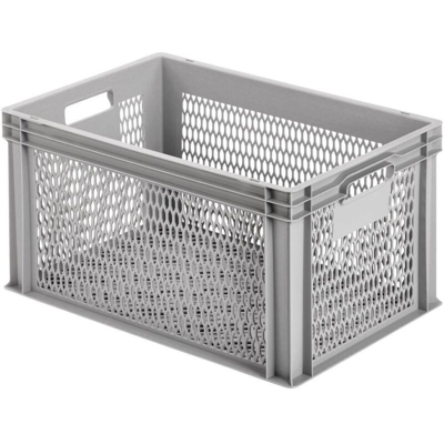 Alutec 75070 Scatola in plastica sbarrata (L x A x P) 600 x 320 x 400 mm Grigio 1 pz.