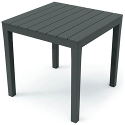 Tavolo Quadrato Colore Antracite - Modello Bali precio