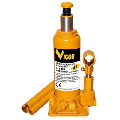 Sollevatore Cricco Idraulico a Bottiiglia a un Pistone 3 T - Blinky