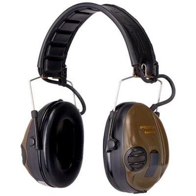 Cuffia di Protezione Peltor Sporttac Colore Verde