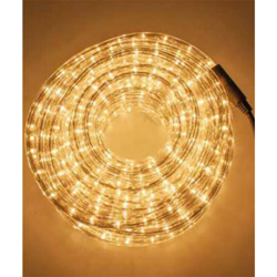 Tubo Luminoso Miniluce 20 Metri 3 Vie Diametro 13 Mm Uso Esterno Luce Chiara - NATALE en oferta