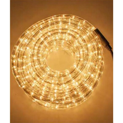 Tubo Luminoso Miniluce 20 Metri 3 Vie Diametro 13 Mm Uso Esterno Luce Chiara - NATALE