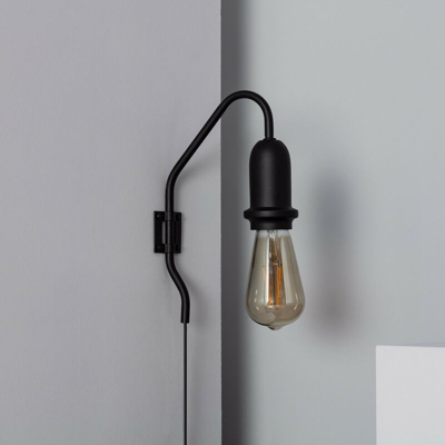 Lampada da Parete Gerard Nero - LEDKIA