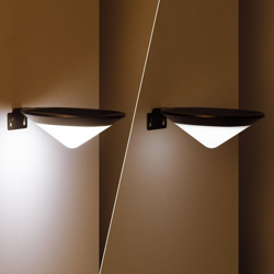 Applique LED Solare Tucson con Sensore di Movimento Radar IP65 Bianco Caldo 2800K - 3200K - LEDKIA precio
