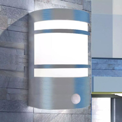 Luce da parete per esterno in acciaio inox con sensore - VIDAXL precio