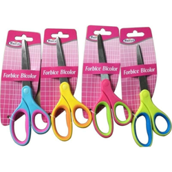 FORBICE BICOLOR PUNTA ARROTONDATA PER LA SCUOLA COLORI ASSORTITI - Maury's en oferta