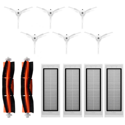 spazzola laterale 6 pezzi, filtro quattro pezzi, spazzola centrale 2 pezzi, per Xiaomi (Non e possibile inviare Baleari) - ASUPERMALL en oferta