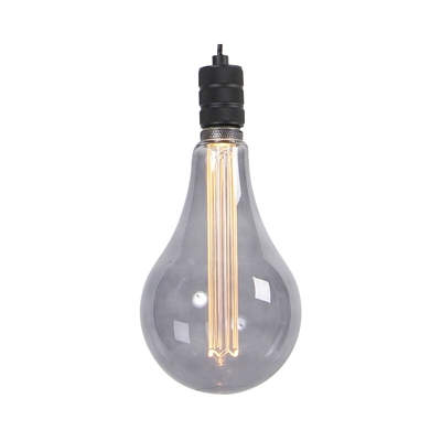 QAZQA Lampada a sospensione cavalux - Moderno - Acciaio,Vetro - Nero - Oblungo E27 Max. 1 x 3.5 Watt