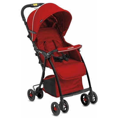 Joycare - PASSEGGINO SIMPATICO SUPER LEGGERO PER BAMBINI DA 0 A 36 MESI ROSSO
