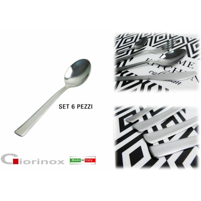 Cucchiaino Caffe` Pegaso Conf. 6 Pezzi - BIGHOUSE IT