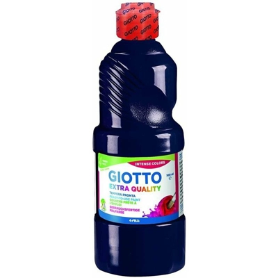 Giotto Tempera 500Ml Nero Lavabile Senza Glutine