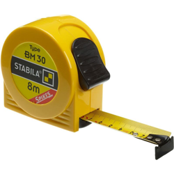 Metro flessibile flessometro 8 metri stabila bm30 rullina metrica 8mt nastro 25 en oferta
