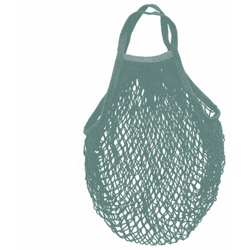Verdure intrecciato maglia catena netta shopping bag riutilizzabile manici custodia frutta, verde chiaro - ASUPERMALL características