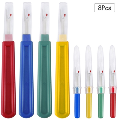 cuciture 8pcs cucito Seam Ripper Handy Point Remover Strumento Ripper per Cucirini Crafting Soppressione - ASUPERMALL