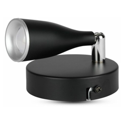 Lampada da muro Led 4.5W Wall Light colore nero VT-805 3000K - V-tac en oferta