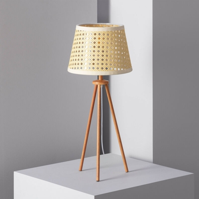 Lampada da Tavolo Dreepy Legno - LEDKIA