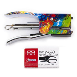 CUCITRICE PASSO 10 + PUNTI METALLICI COLOR - Maury's precio