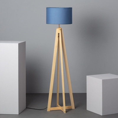 Ledkia - Lampada da Terra Korsade Azzurro