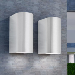 Lampade da Parete 2 pz Orientabili per Esterno - VIDAXL características