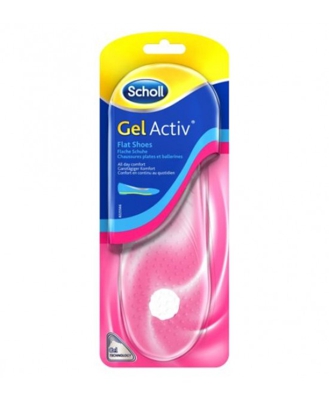 Scholl Gel Activ Solette In Gel Per Ballerine